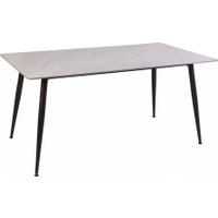 Кухонный стол Signal Rion 130/70/76 (серый лак/черный) в Гомеле