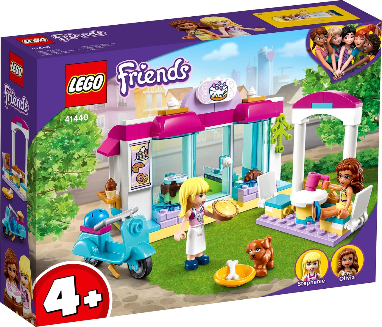 

Конструктор LEGO Friends 41440 Пекарня Хартлейк-Сити