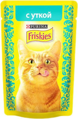 Пресервы Friskies с уткой в подливе 0.085 кг