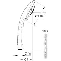 Душевая лейка Grohe Euphoria (27221 000)