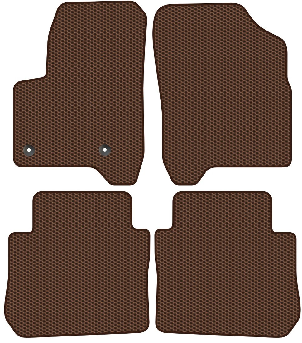 

Комплект ковриков для авто Alicosta Citroen C3 Picasso (минивэн) 2009 - 2016 (коричневый, сота)