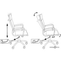 Офисное кресло Бюрократ CH-993/M01 (черный)