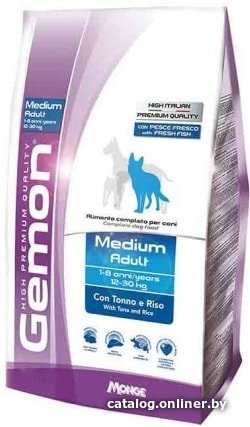Сухой корм для собак Gemon Medium Adult with Tuna and Rice 3 кг