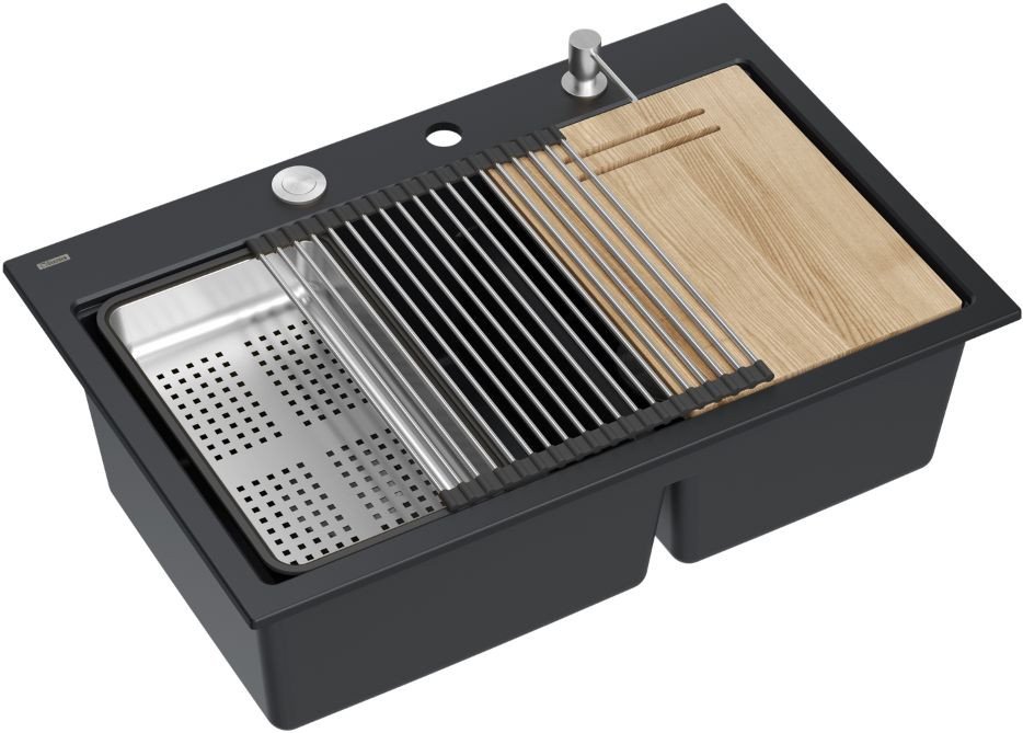 Кухонная мойка Quadron HQC7650U7_BS