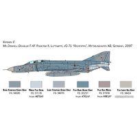 Сборная модель Italeri 1448 F-4E/F Phantom Ii