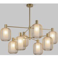 Подвесная люстра Евросвет 30192/8 (золотой)