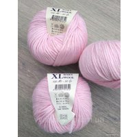 Пряжа для вязания Gazzal Baby Wool XL 836 50 г 100 м (нежный розовый)