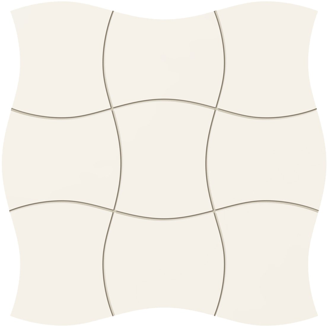 

Керамическая плитка Tubadzin Royal Place White 293x293