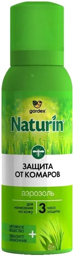 

Аэрозоль против насекомых Gardex Naturin N001 (100 мл)