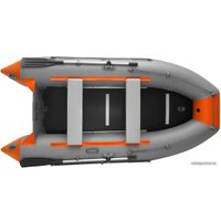 Моторно-килевая лодка Roger Boat Hunter Keel 3000 (малокилевая, серый/оранжевый)