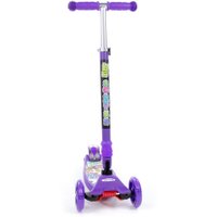Двухколесный детский самокат Полесье Со складной ручкой 0072C-V1(Ф) (фиолетовый)