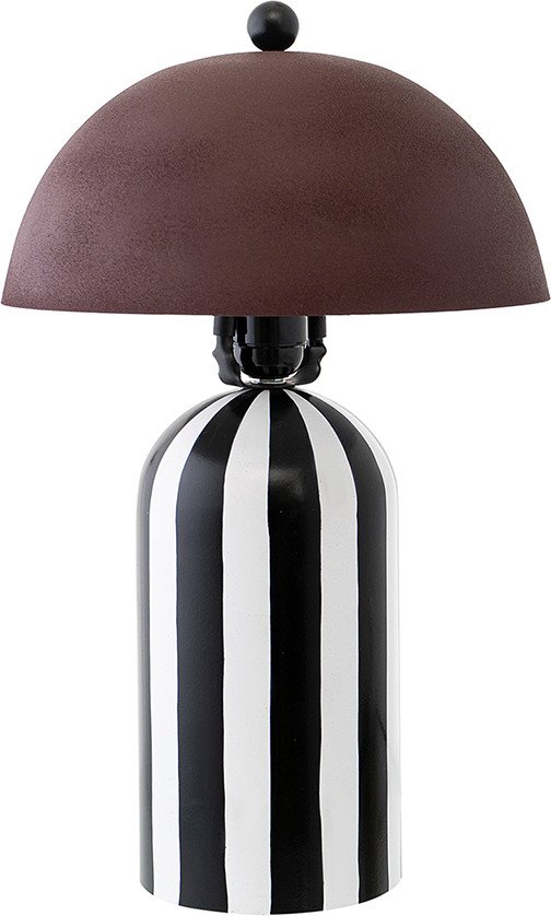 

Настольная лампа Bergenson Bjorn Anniken BB0000178 (черный/белый/сливовый)