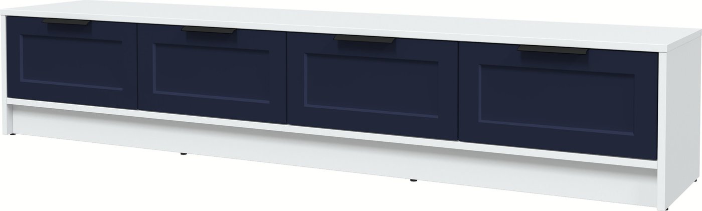 

Тумба Интерлиния ТВ Концепт Тренд КТ-ТВ4-35 (белый платинум/индиго)