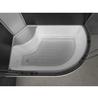 Душевая кабина Oda 8037BTL (черный/тонированное стекло)