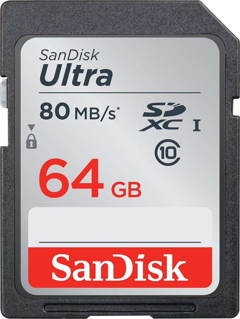 

Карта памяти SanDisk SDXC (Class 10) 64GB [SDSDUNC-064G-GN6IN]