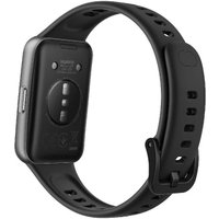 Фитнес-браслет Huawei Band 11 (черный алюминиевый корпус, с черным силиконовым ремешком, международная версия)
