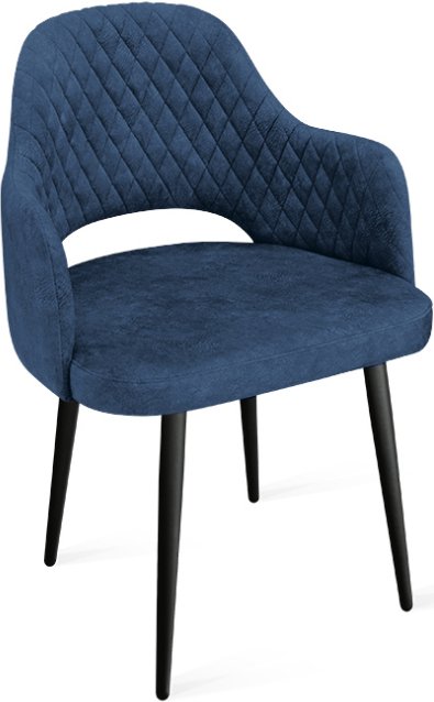 

Стул Трия Калипсо К1К (черный муар/микровелюр Wellmart Blue)