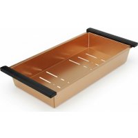 Кухонная мойка Roxen Simple 560220-50BR-GR бронза/текстурная PVD покрытие (с коландером и дозатором)