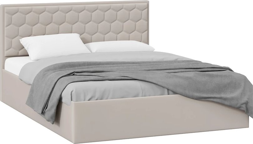 

Кровать Трия Порто универсальный 180x200 (велюр Confetti Smoke)