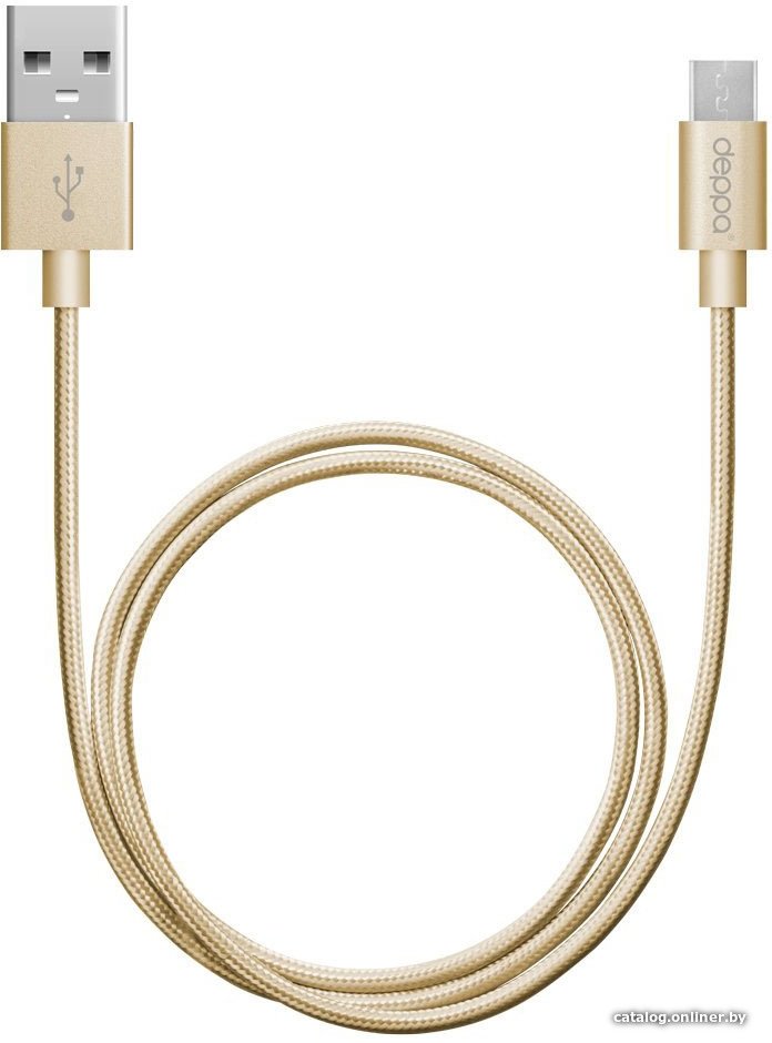 Кабель Deppa USB - micro USB 72191