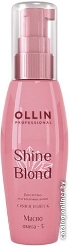 Масло Ollin Professional для волос Shine Blond Омега-3 (50 мл)