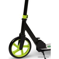 Двухколесный подростковый самокат Indigo Vamos IN054 (черный/зеленый)
