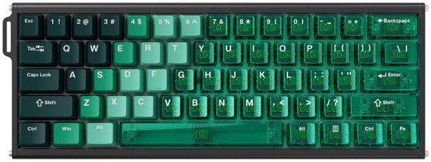 

Клавиатура Ajazz ALUX60 RGB (зеленый/темно-зеленый, TTC Soldier King)