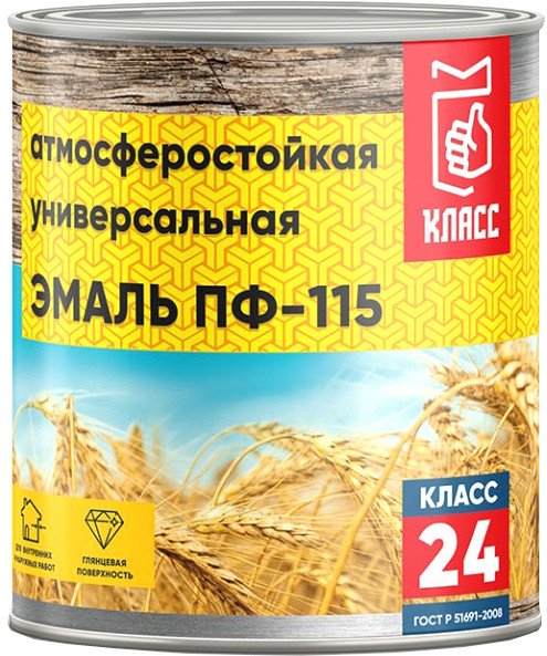 

Эмаль Класс 24 ПФ-115 5 кг (светло-голубой)