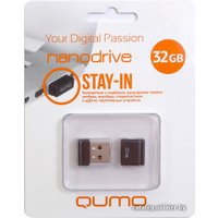 USB Flash QUMO NanoDrive 32Gb Black