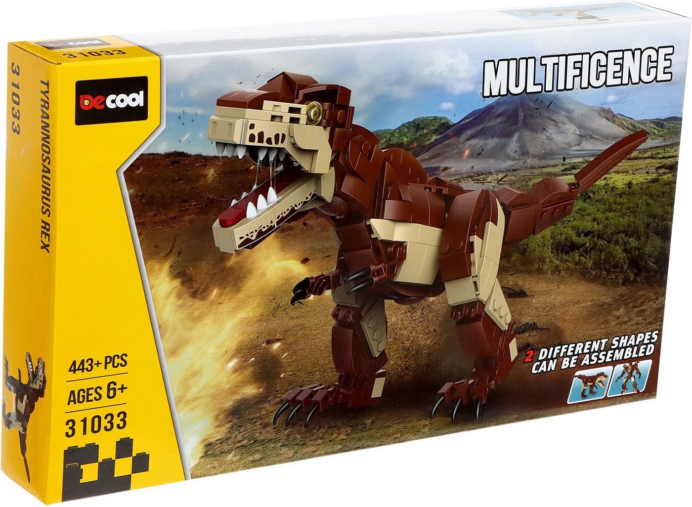 

Конструктор Decool Тиранозавр 31033