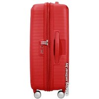 Чемодан-спиннер American Tourister SoundBox Coral Red 67 см