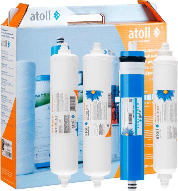 

Комплект картриджей Atoll №114 STDA (для Slim А-4200)