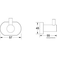 Крючок для ванны Shevanik SG5111