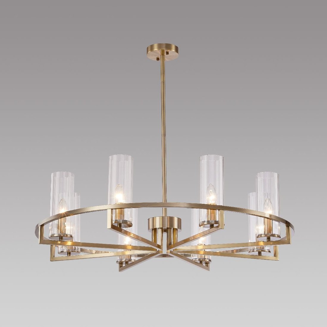 

Подвесная люстра iLamp Evolution 6806-8 QGD