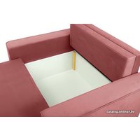 Диван Krones Клио (велюр, пурпурный)