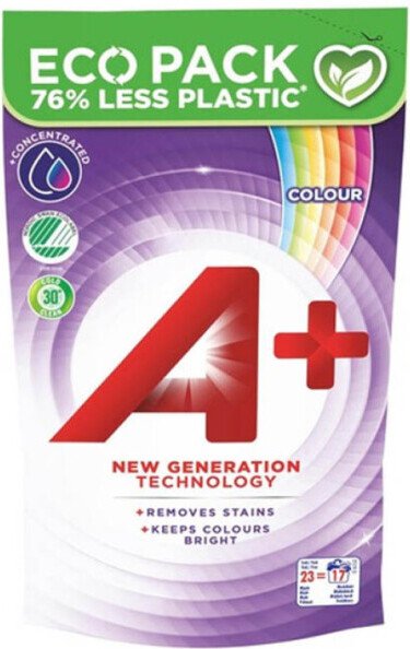 

Гель для стирки A+ Для цветного белья (920 мл)