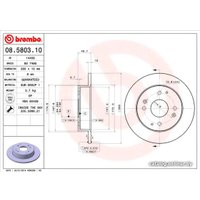  Brembo 08580310