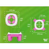 Дорожный горшок Roxy Kids HandyPotty HP-250L (лиловый)