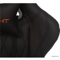 Игровое (геймерское) кресло Knight Armor (черный ромбик/экокожа)