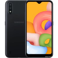 Смартфон Samsung Galaxy A01 SM-A015F/DS (черный)