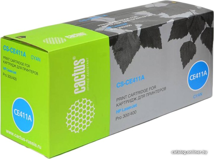 Картридж CACTUS CS-CE411A (аналог HP 305A (CE411A))