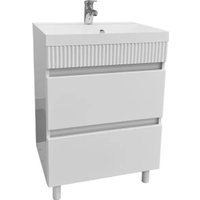  Garda Тумба под умывальник Garda Tramonta 08.84.600.PVC (белый глянец)