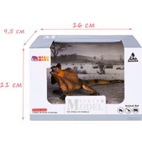 Фигурка Masai Mara Мир диких животных. Плащеносная ящерица MM218-154