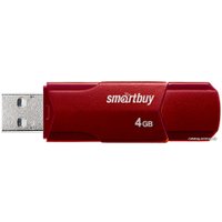 USB Flash SmartBuy Clue 4GB (бордовый)