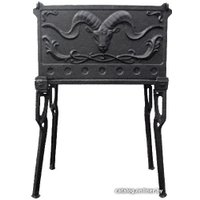 Мангал для дачи ИП Пшенко Мангал Додж (черный)