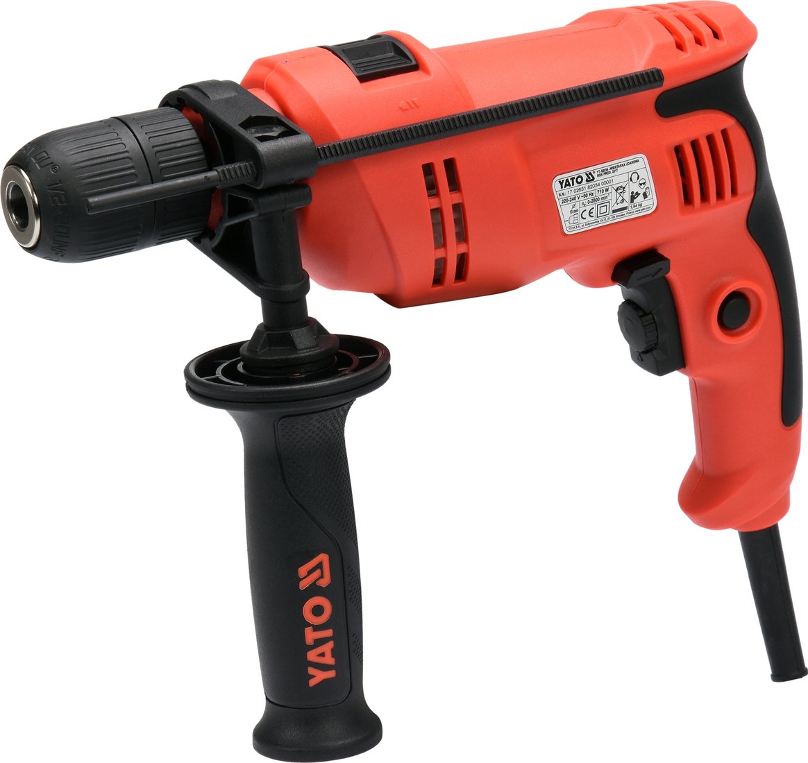 

Ударная дрель Yato YT-82034