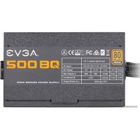 Блок питания EVGA 500 BQ 110-BQ-0500-K2