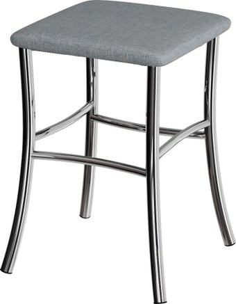 Табурет ВВР Квадрат (рогожка серый)