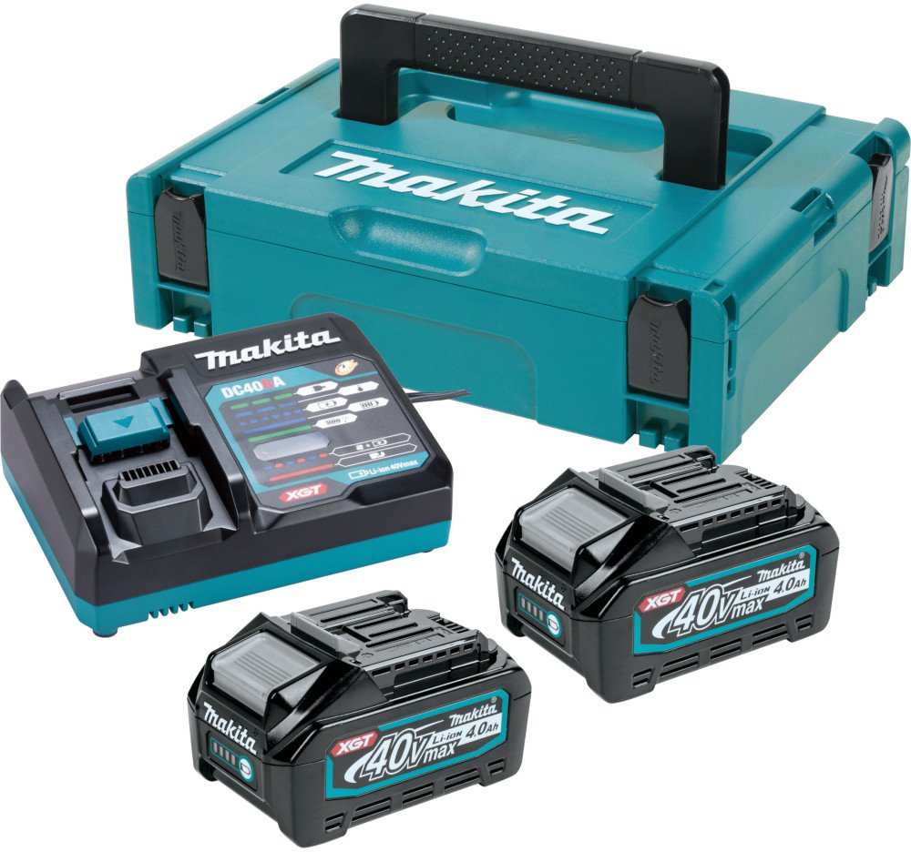 

Аккумулятор с зарядным устройством Makita 191J97-1 (40В/2x4 Ah + 40В + кейс)