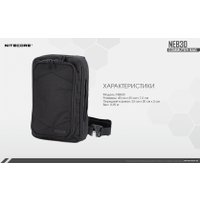 Слинг Nitecore NEB30 (черный) в Лиде